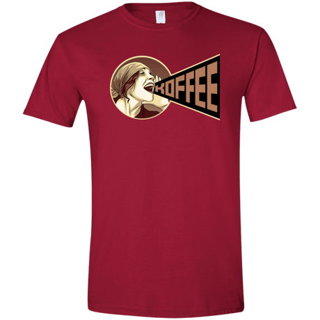 T-Shirts Cardinal Red / S Koffee Men's Semi-Fitted Softstyle