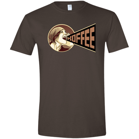 T-Shirts Dark Chocolate / S Koffee Men's Semi-Fitted Softstyle