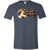 T-Shirts Heather Navy / S Koffee Men's Semi-Fitted Softstyle