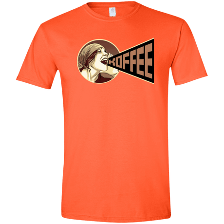 T-Shirts Orange / S Koffee Men's Semi-Fitted Softstyle