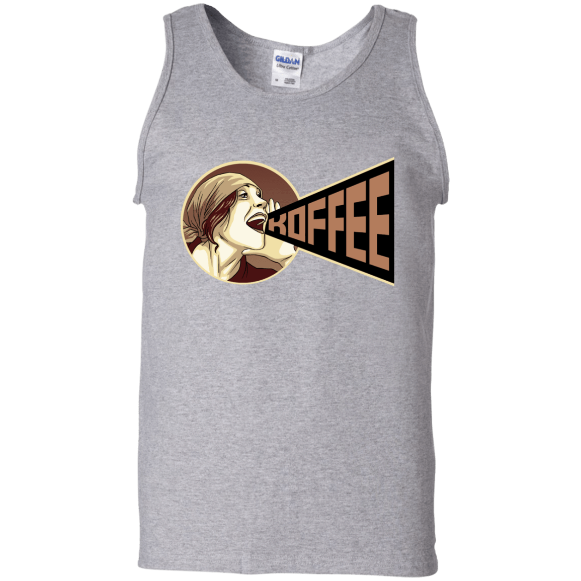 T-Shirts Sport Grey / S Koffee Men's Tank Top