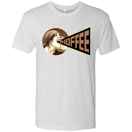 T-Shirts Heather White / S Koffee Men's Triblend T-Shirt