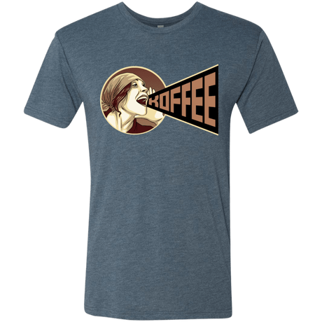 T-Shirts Indigo / S Koffee Men's Triblend T-Shirt