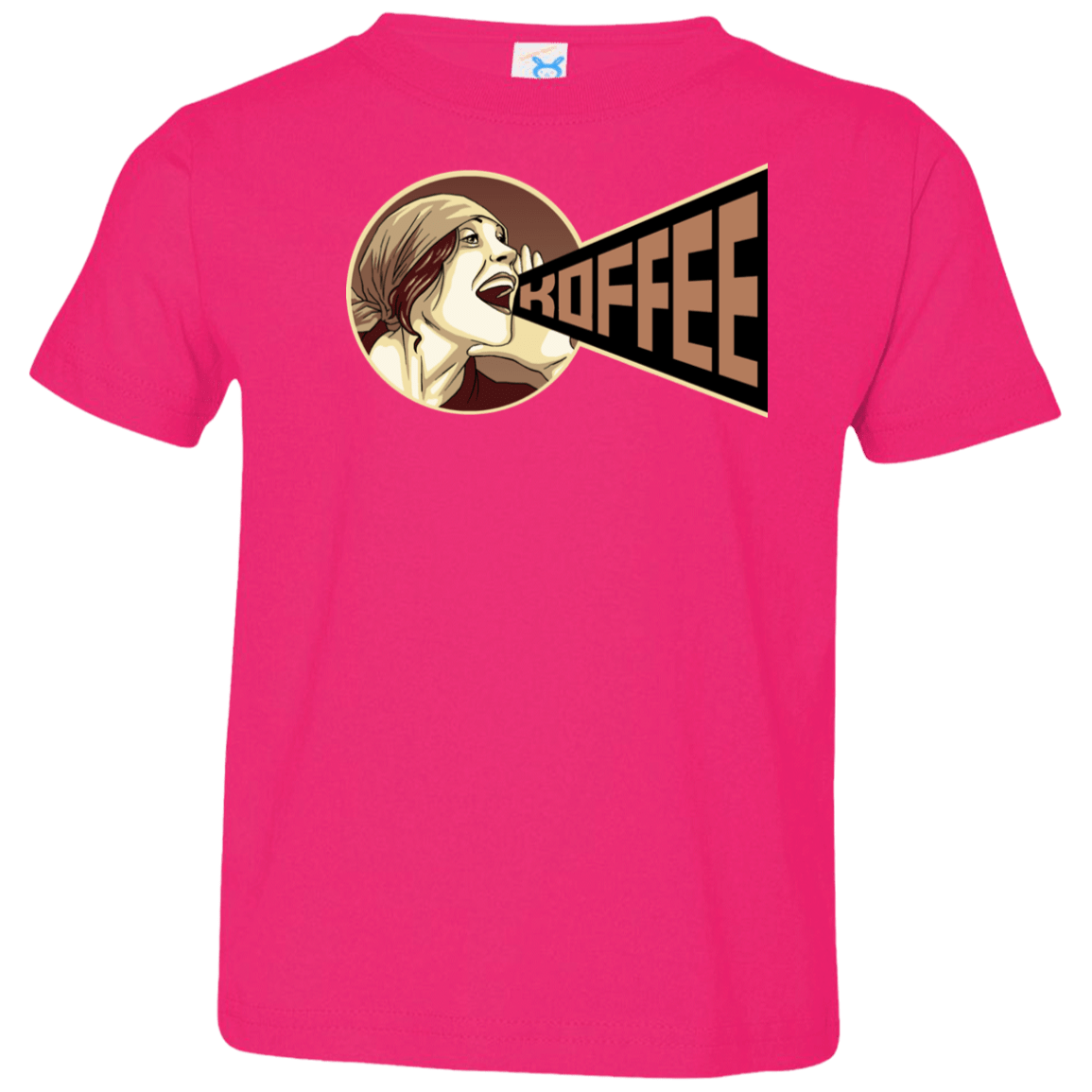 T-Shirts Hot Pink / 2T Koffee Toddler Premium T-Shirt