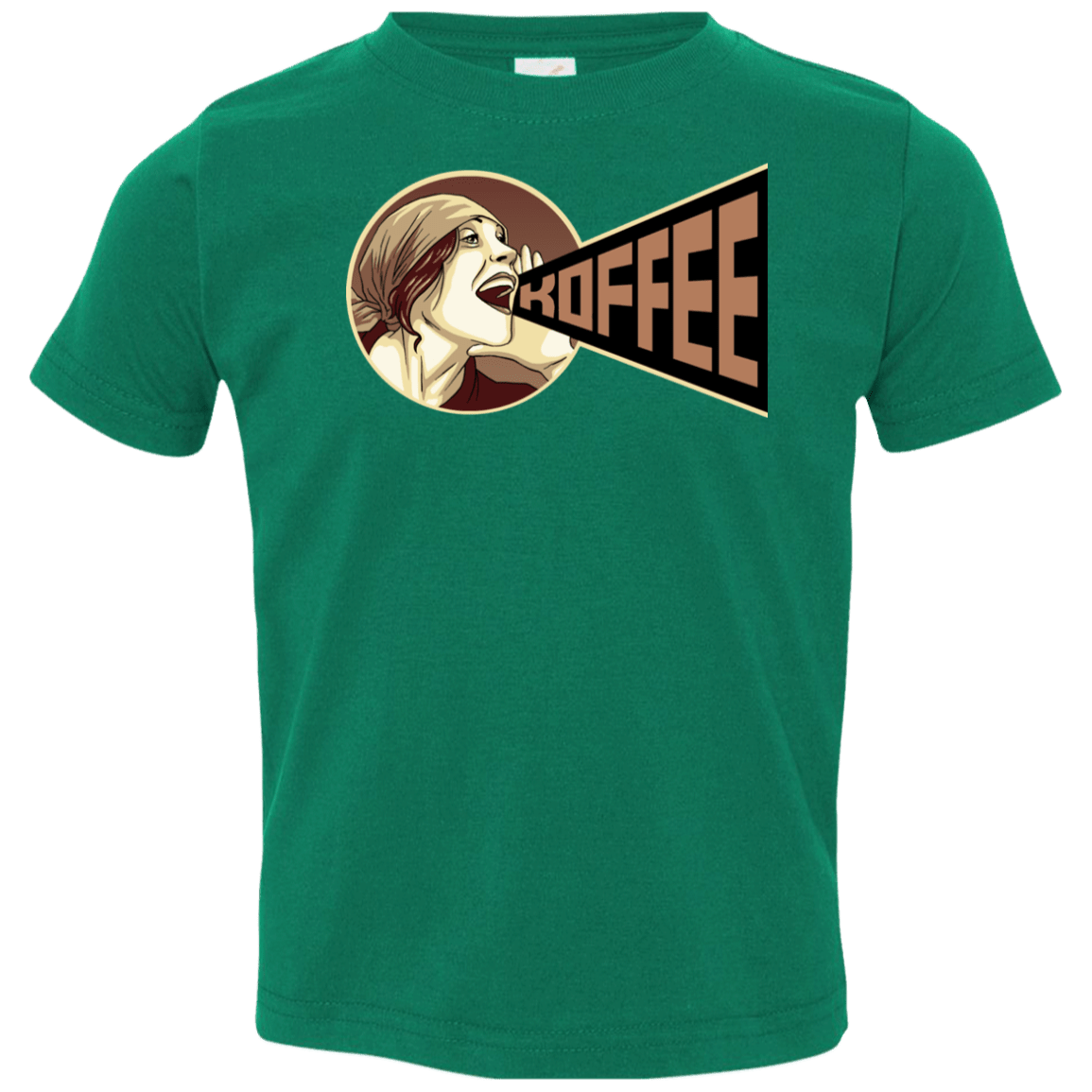 T-Shirts Kelly / 2T Koffee Toddler Premium T-Shirt