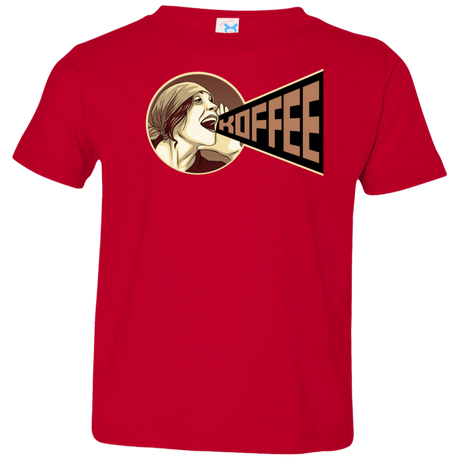 T-Shirts Red / 2T Koffee Toddler Premium T-Shirt