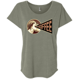 T-Shirts Venetian Grey / X-Small Koffee Triblend Dolman Sleeve