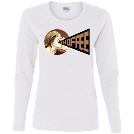 T-Shirts White / S Koffee Women's Long Sleeve T-Shirt