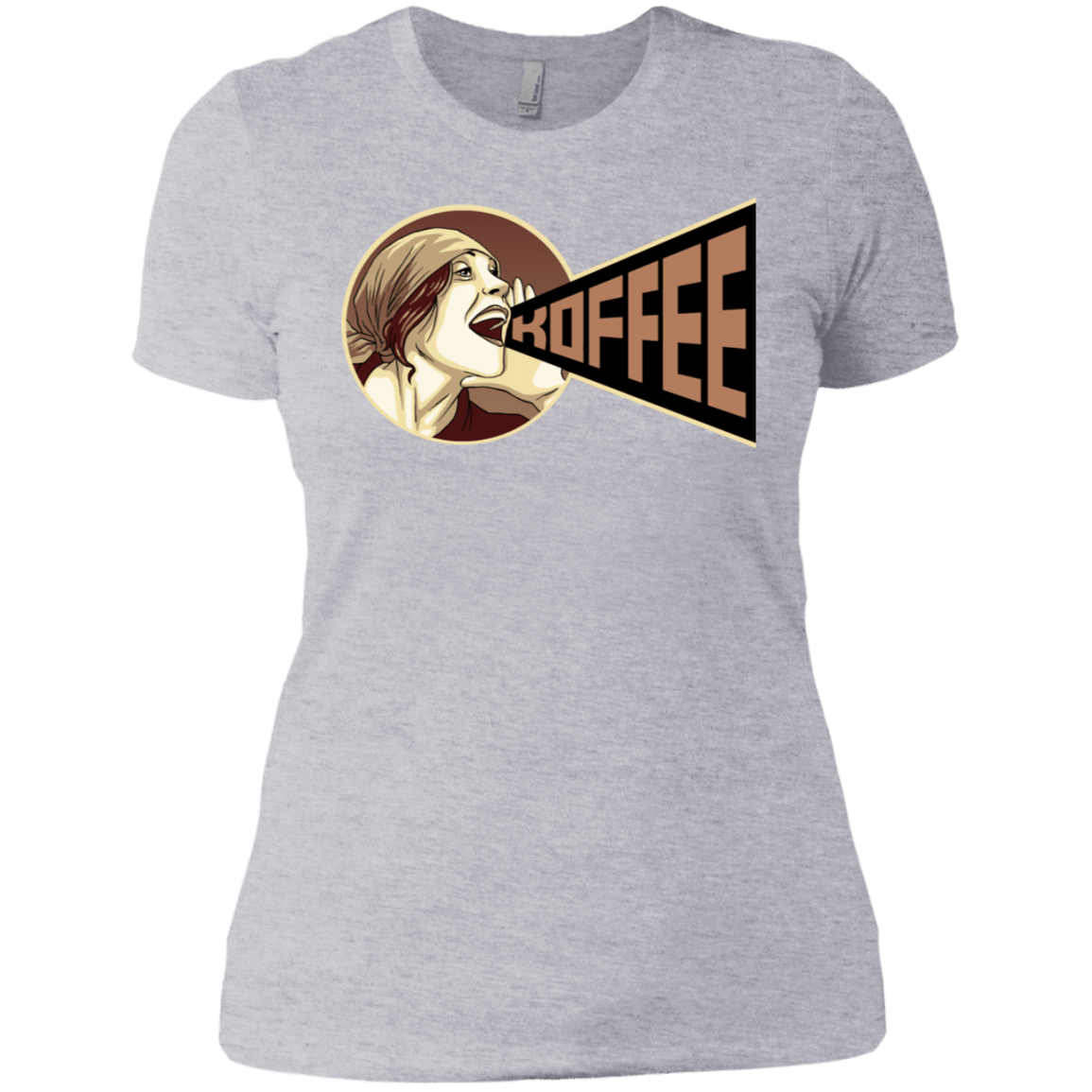 T-Shirts Heather Grey / X-Small Koffee Women's Premium T-Shirt