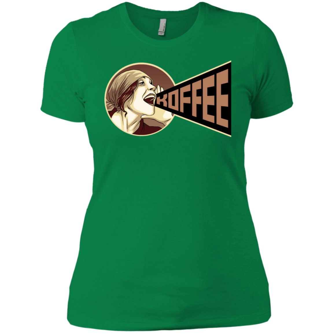 T-Shirts Kelly Green / X-Small Koffee Women's Premium T-Shirt