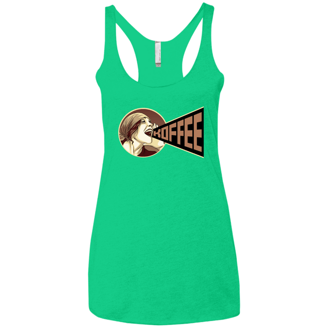 T-Shirts Envy / X-Small Koffee Women's Triblend Racerback Tank