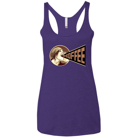 T-Shirts Purple Rush / X-Small Koffee Women's Triblend Racerback Tank