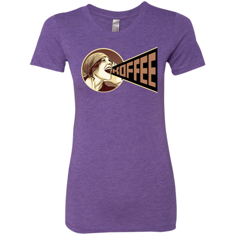 T-Shirts Purple Rush / S Koffee Women's Triblend T-Shirt