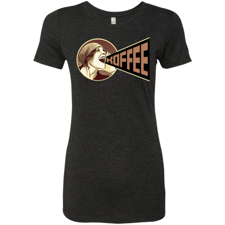 T-Shirts Vintage Black / S Koffee Women's Triblend T-Shirt