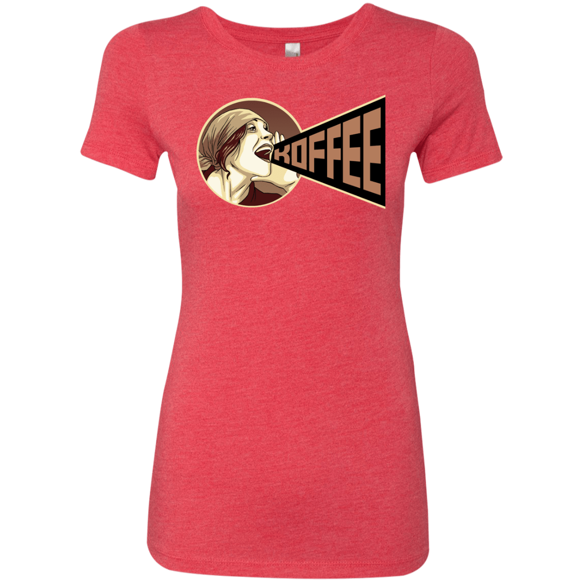 T-Shirts Vintage Red / S Koffee Women's Triblend T-Shirt