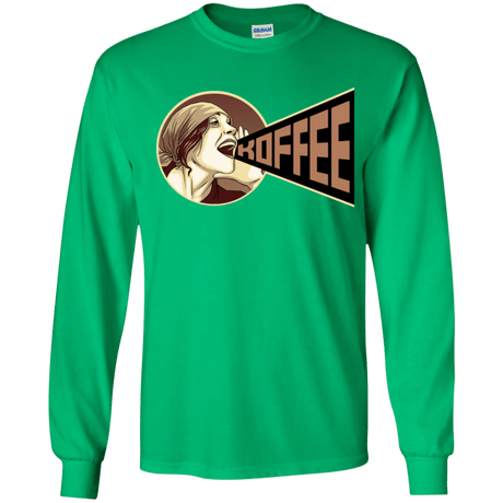 T-Shirts Irish Green / YS Koffee Youth Long Sleeve T-Shirt