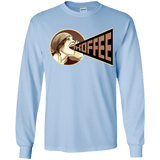 T-Shirts Light Blue / YS Koffee Youth Long Sleeve T-Shirt