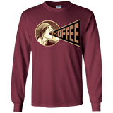 T-Shirts Maroon / YS Koffee Youth Long Sleeve T-Shirt