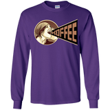 T-Shirts Purple / YS Koffee Youth Long Sleeve T-Shirt