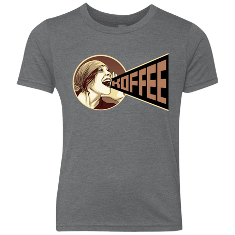 T-Shirts Premium Heather / YXS Koffee Youth Triblend T-Shirt