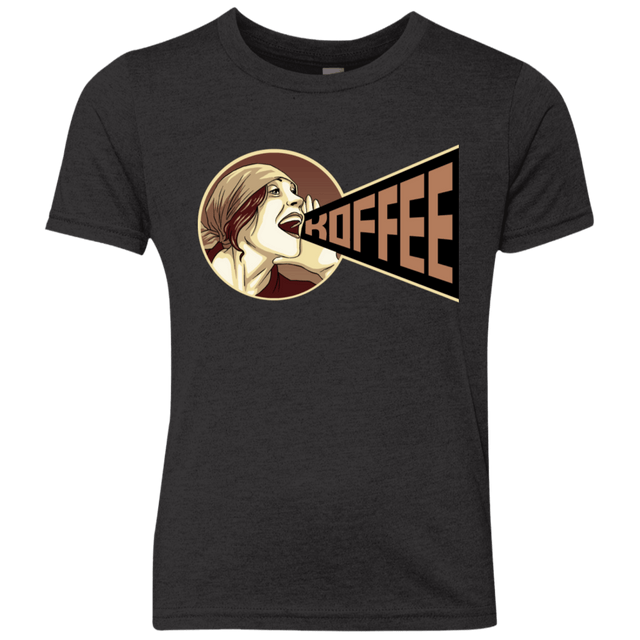 T-Shirts Vintage Black / YXS Koffee Youth Triblend T-Shirt