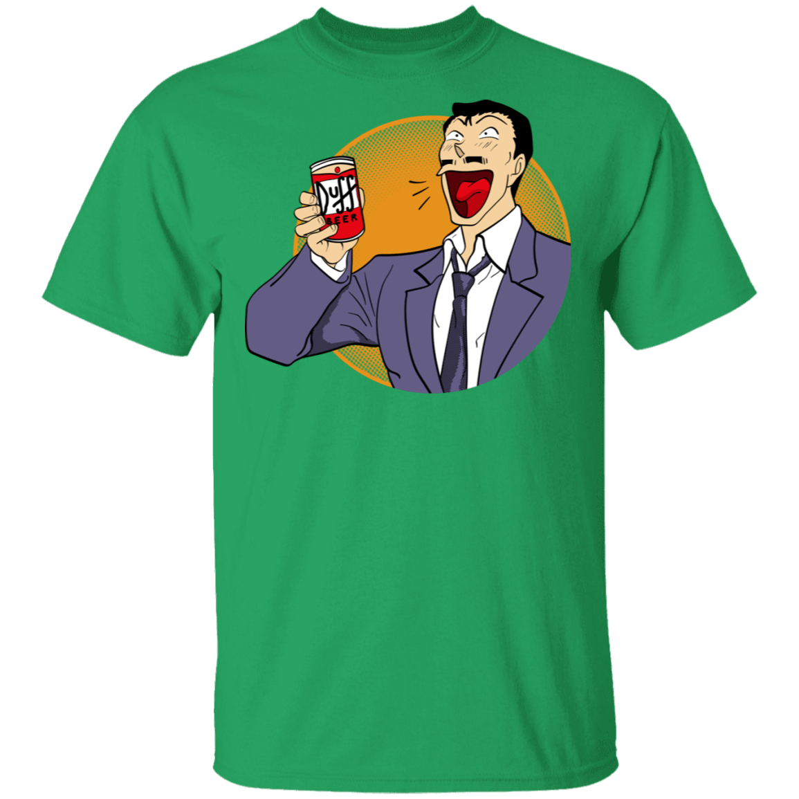 T-Shirts Irish Green / S Kogoro Goes To Springfield T-Shirt