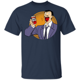 T-Shirts Navy / S Kogoro Goes To Springfield T-Shirt
