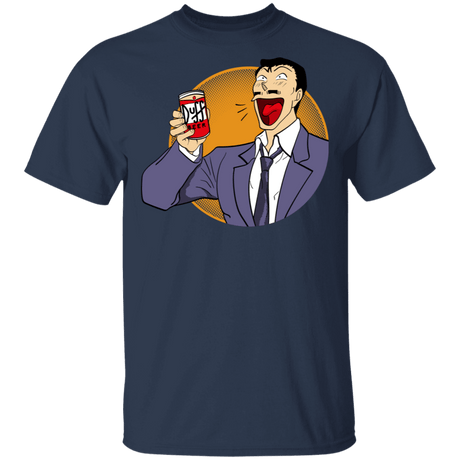 T-Shirts Navy / S Kogoro Goes To Springfield T-Shirt