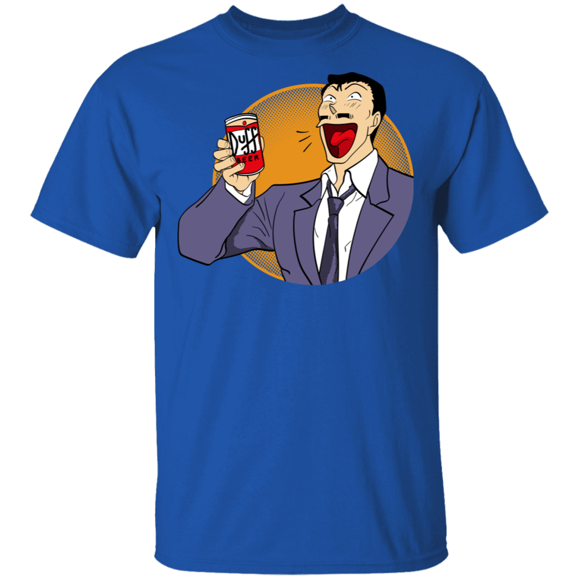 T-Shirts Royal / S Kogoro Goes To Springfield T-Shirt