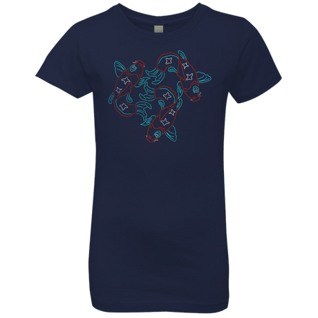 T-Shirts Midnight Navy / YXS Koi Koi Girls Premium T-Shirt