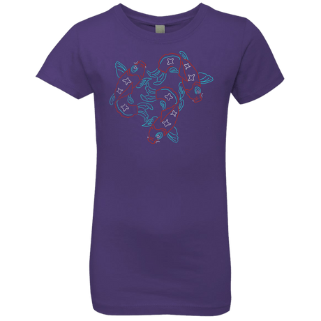 T-Shirts Purple Rush / YXS Koi Koi Girls Premium T-Shirt