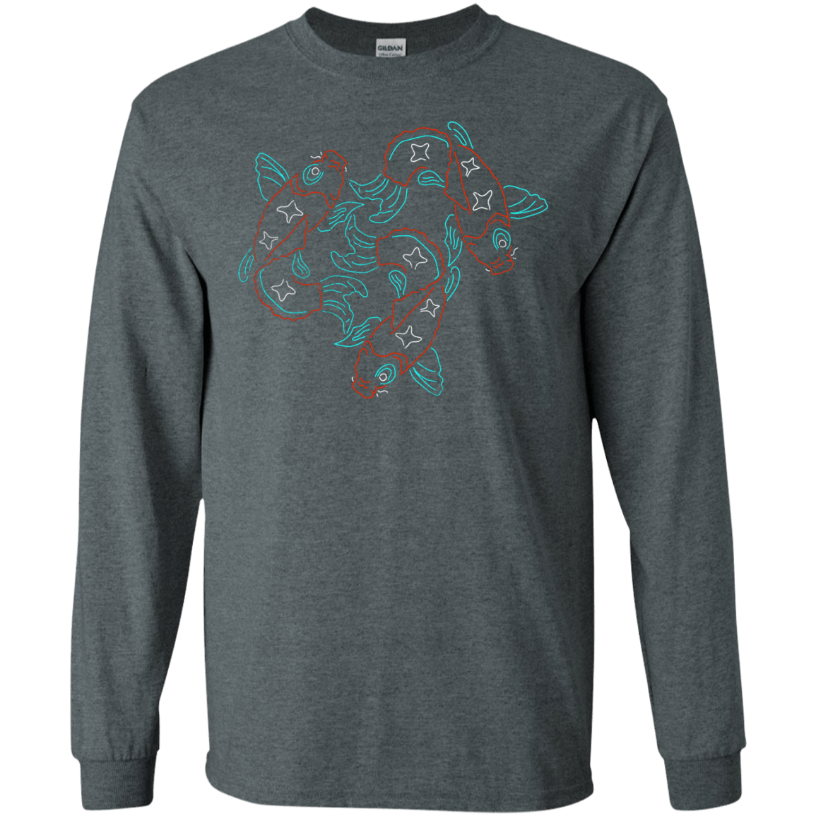 T-Shirts Dark Heather / S Koi Koi Men's Long Sleeve T-Shirt