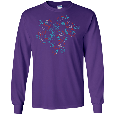 T-Shirts Purple / S Koi Koi Men's Long Sleeve T-Shirt