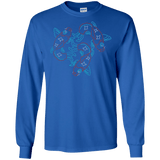 T-Shirts Royal / S Koi Koi Men's Long Sleeve T-Shirt