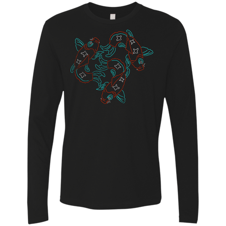 T-Shirts Black / S Koi Koi Men's Premium Long Sleeve
