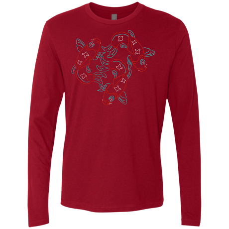 T-Shirts Cardinal / S Koi Koi Men's Premium Long Sleeve