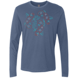 T-Shirts Indigo / S Koi Koi Men's Premium Long Sleeve