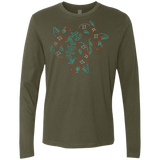 T-Shirts Military Green / S Koi Koi Men's Premium Long Sleeve
