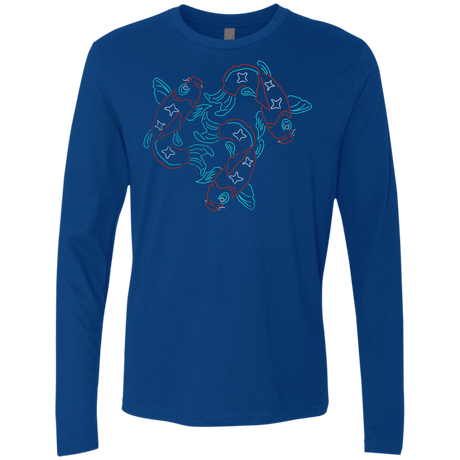 T-Shirts Royal / S Koi Koi Men's Premium Long Sleeve