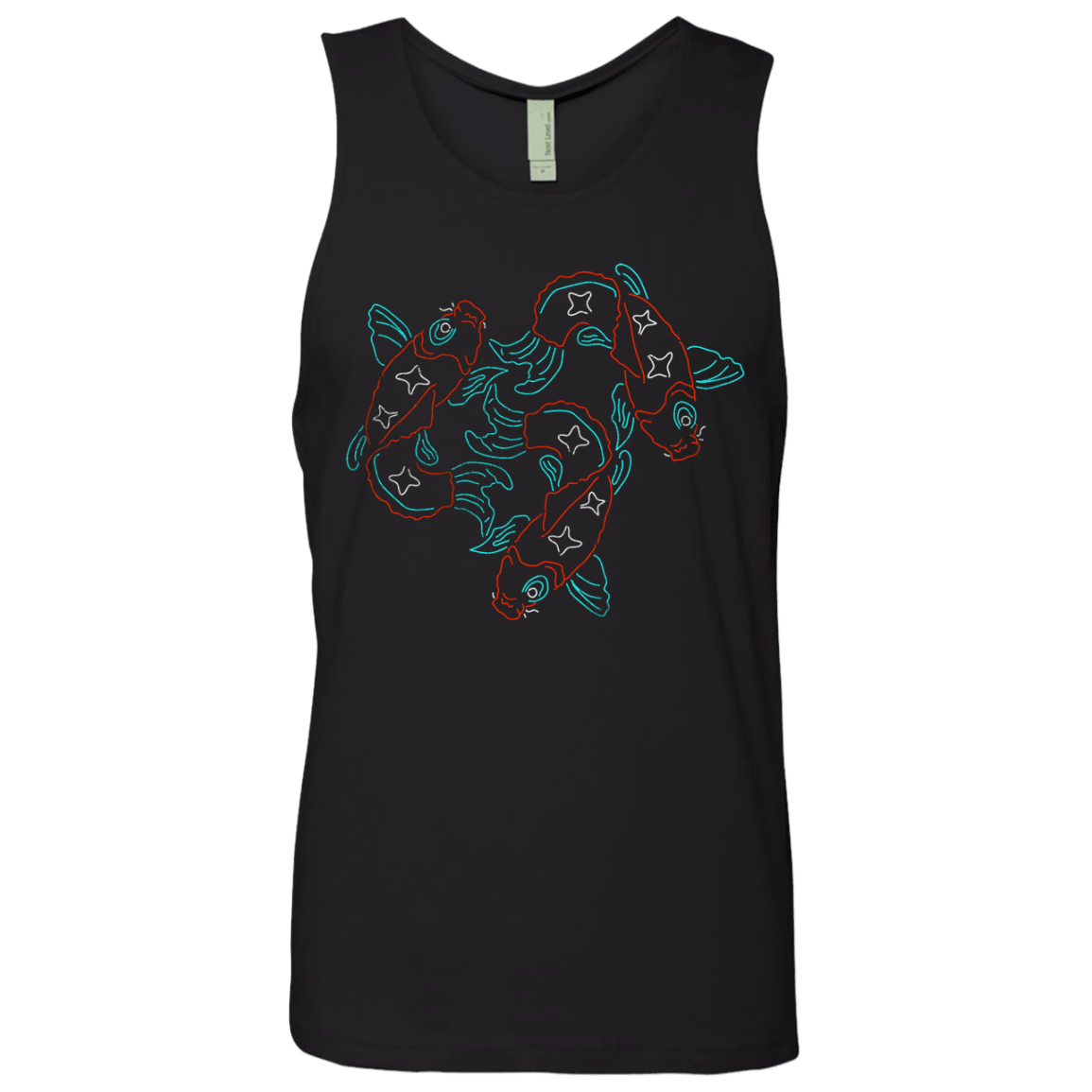 T-Shirts Black / S Koi Koi Men's Premium Tank Top