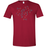 T-Shirts Cardinal Red / S Koi Koi Men's Semi-Fitted Softstyle