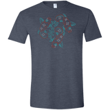 T-Shirts Heather Navy / S Koi Koi Men's Semi-Fitted Softstyle