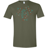 T-Shirts Military Green / S Koi Koi Men's Semi-Fitted Softstyle