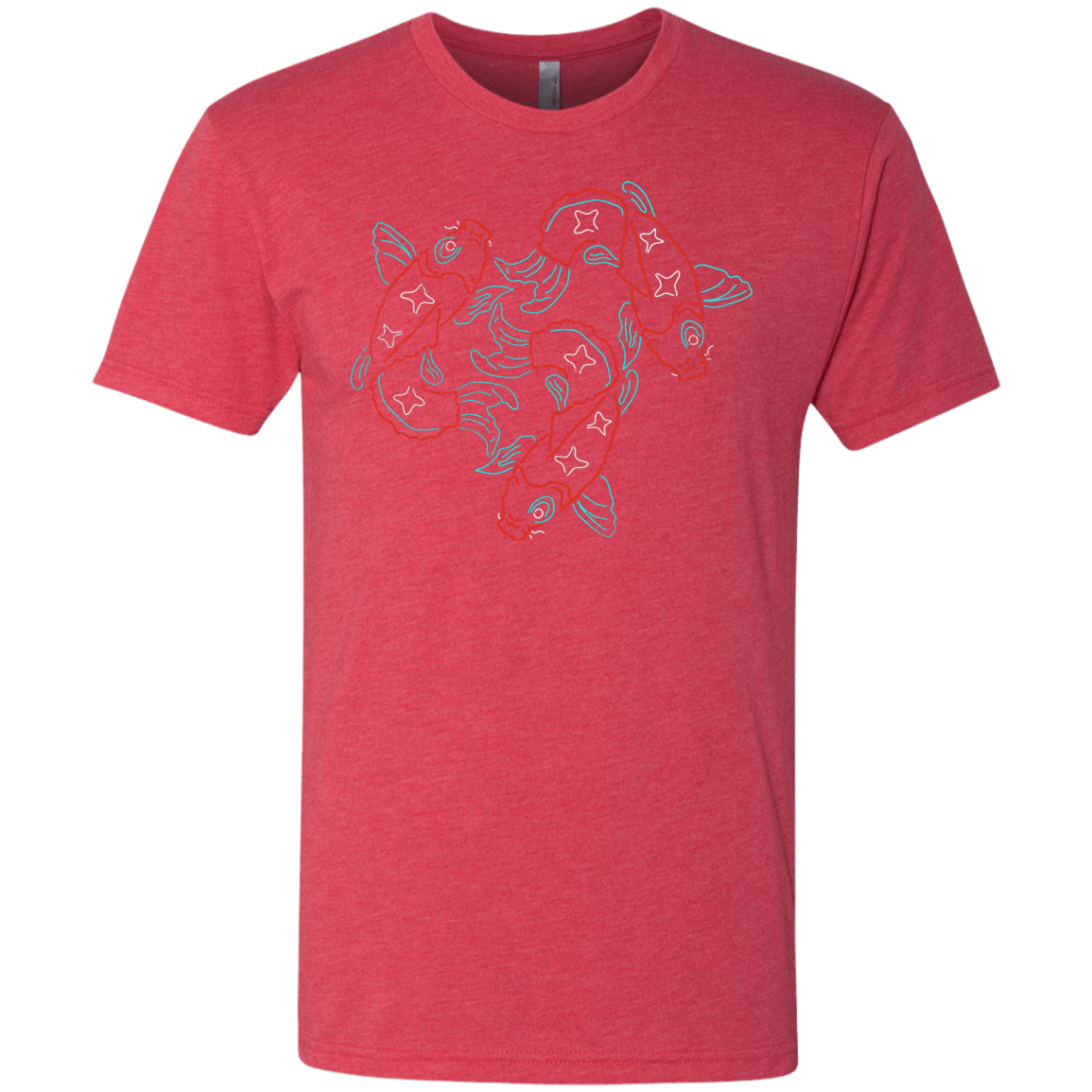 T-Shirts Vintage Red / S Koi Koi Men's Triblend T-Shirt