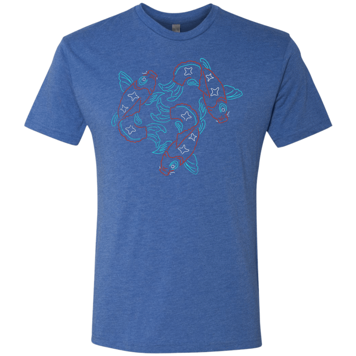 T-Shirts Vintage Royal / S Koi Koi Men's Triblend T-Shirt