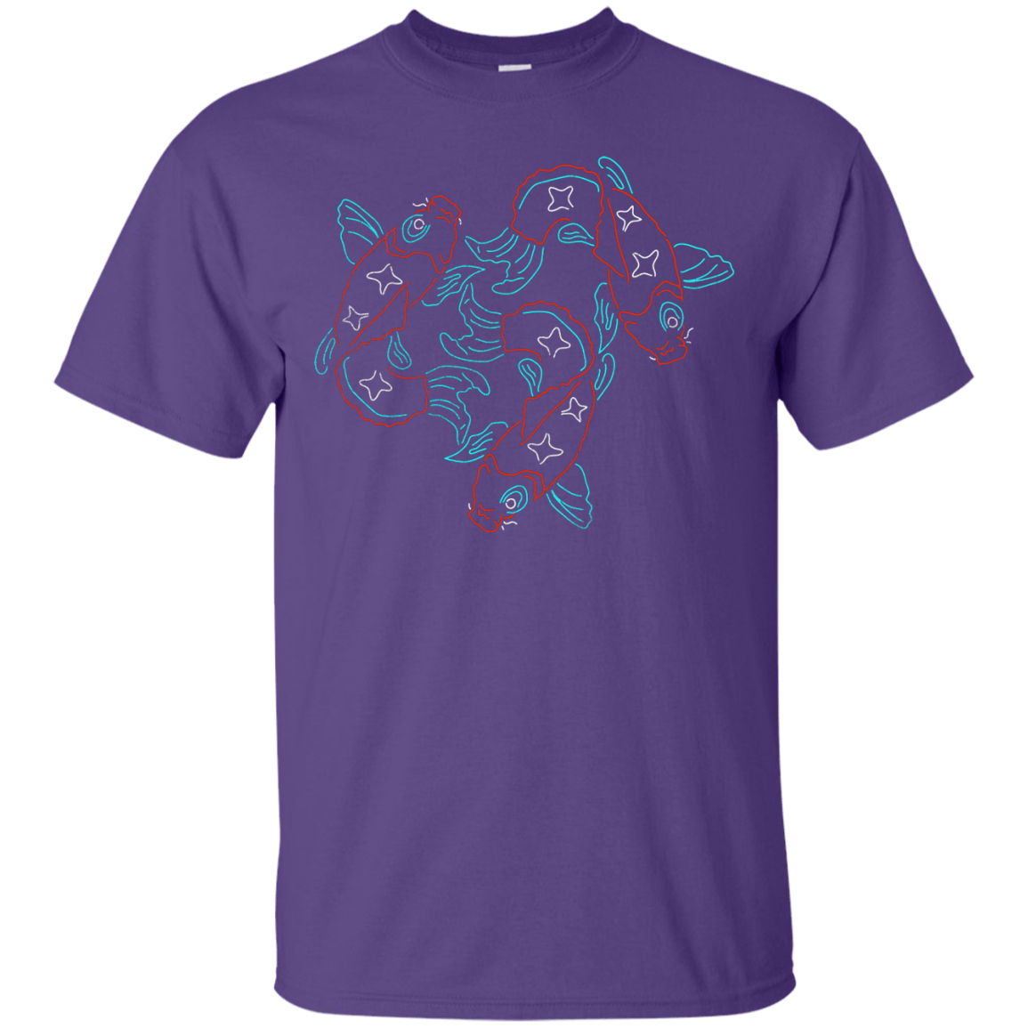 T-Shirts Purple / S Koi Koi T-Shirt