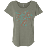 T-Shirts Venetian Grey / X-Small Koi Koi Triblend Dolman Sleeve