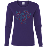 T-Shirts Purple / S Koi Koi Women's Long Sleeve T-Shirt
