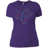 T-Shirts Purple Rush/ / X-Small Koi Koi Women's Premium T-Shirt