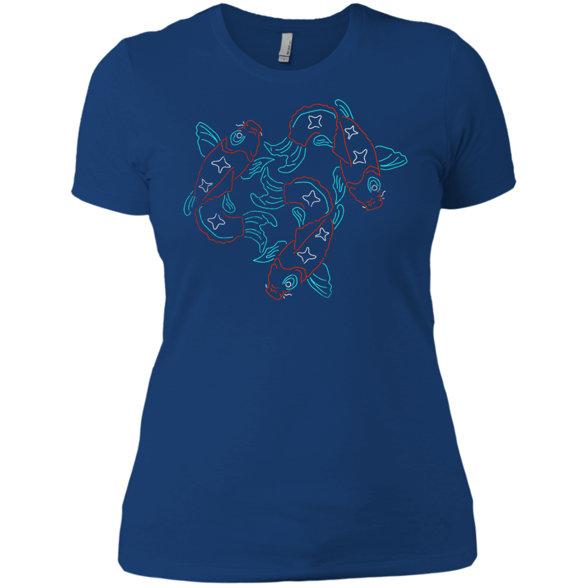 T-Shirts Royal / X-Small Koi Koi Women's Premium T-Shirt